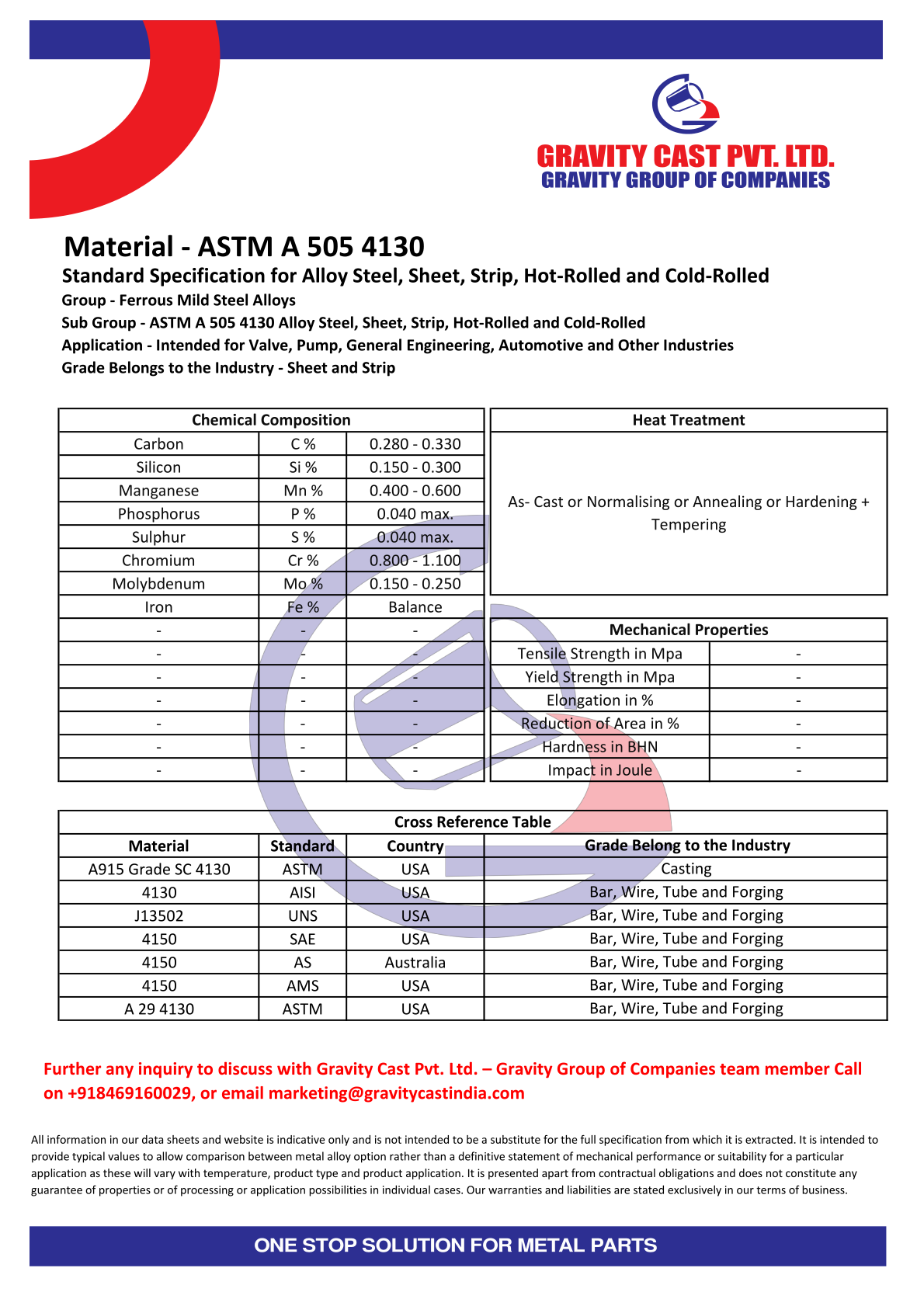 ASTM A 505 4130.pdf